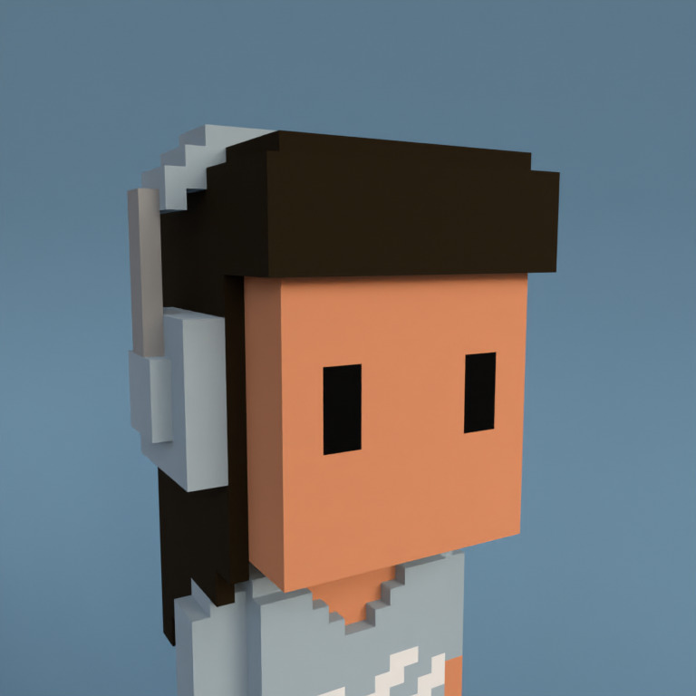 Meebit #3538 — Portrait