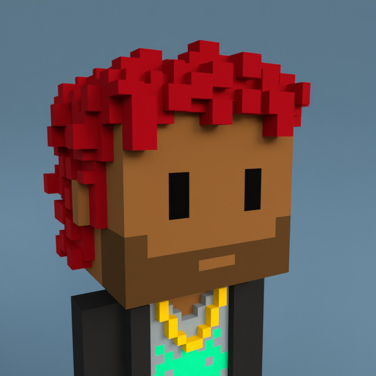 Meebit #3543 — Portrait