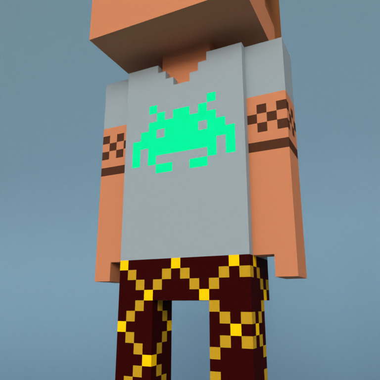 Meebit #3544 — Outfit