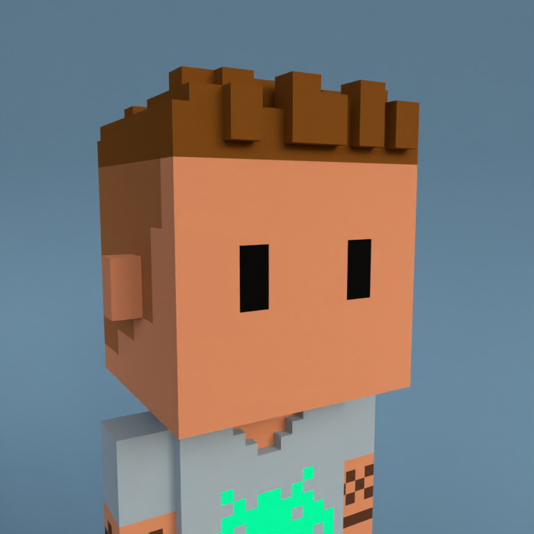 Meebit #3544 — Portrait