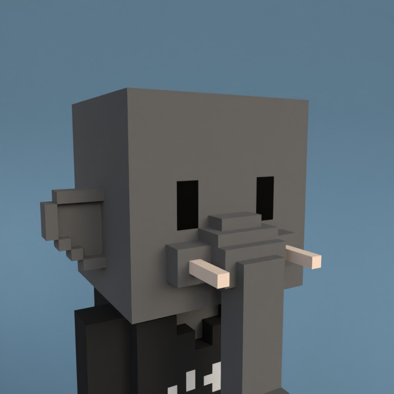 Meebit #3545 — Portrait
