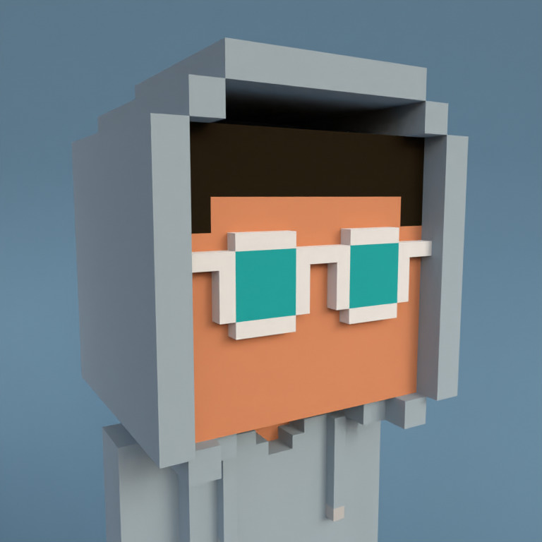Meebit #3552 — Portrait