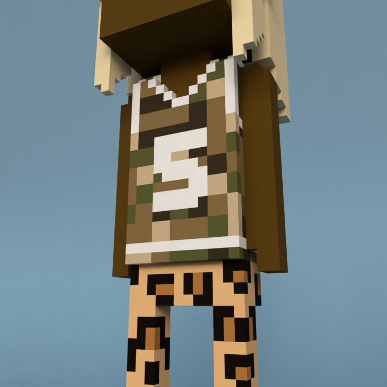 Meebit #3555 — Outfit