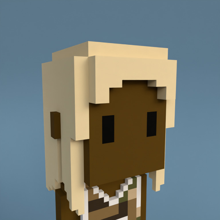 Meebit #3555 — Portrait