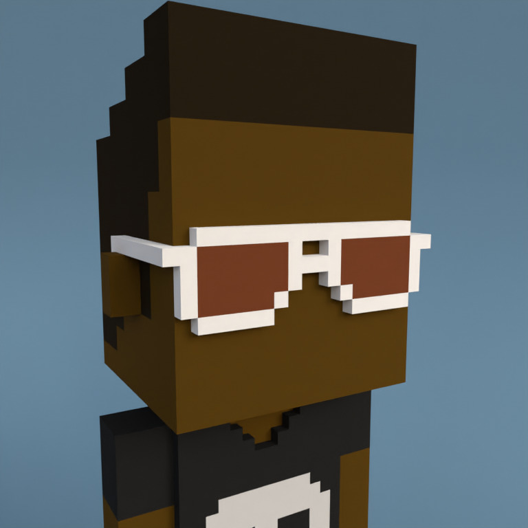 Meebit #3563 — Portrait