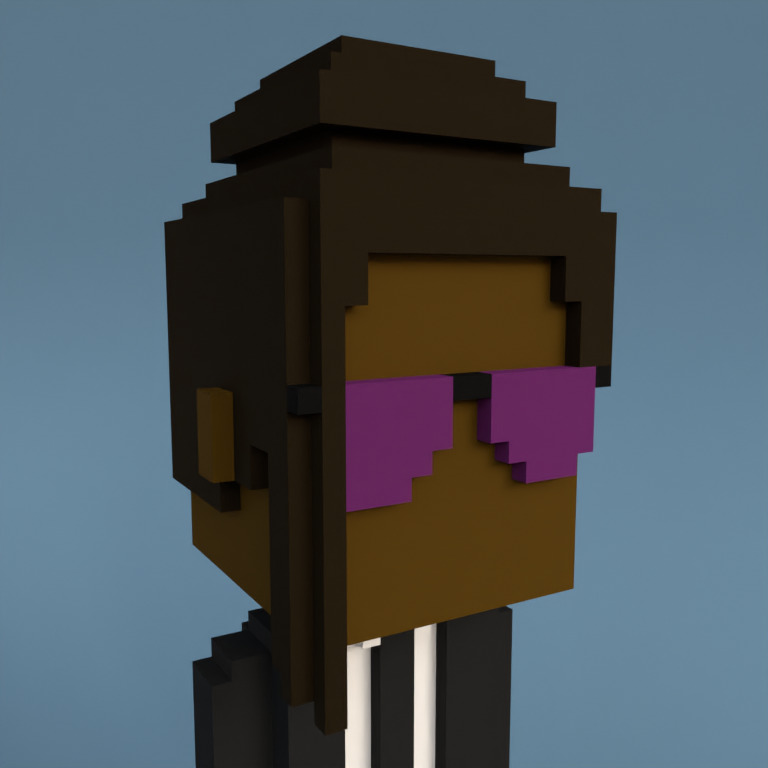 Meebit #3572 — Portrait