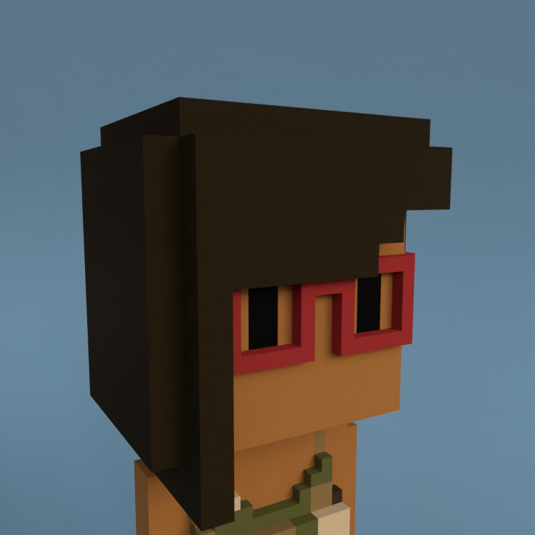Meebit #3574 — Portrait