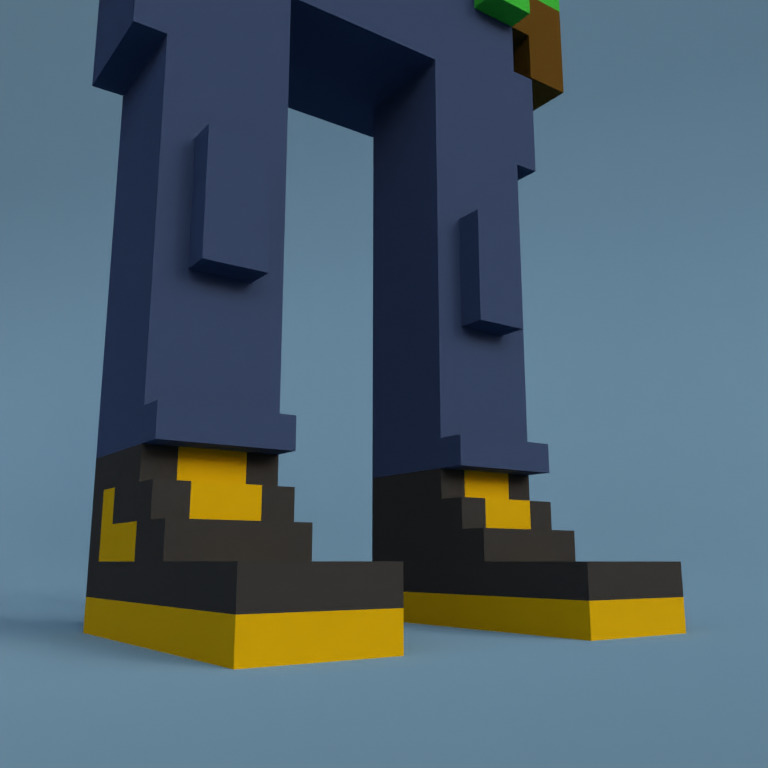 Meebit #3585 — Shoes