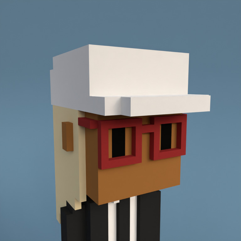 Meebit #3589 — Portrait