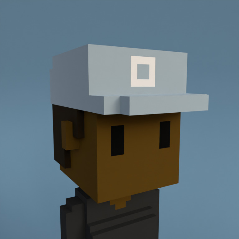 Meebit #3591 — Portrait