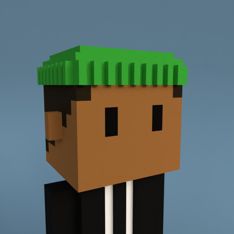 Meebit #3593 — Portrait