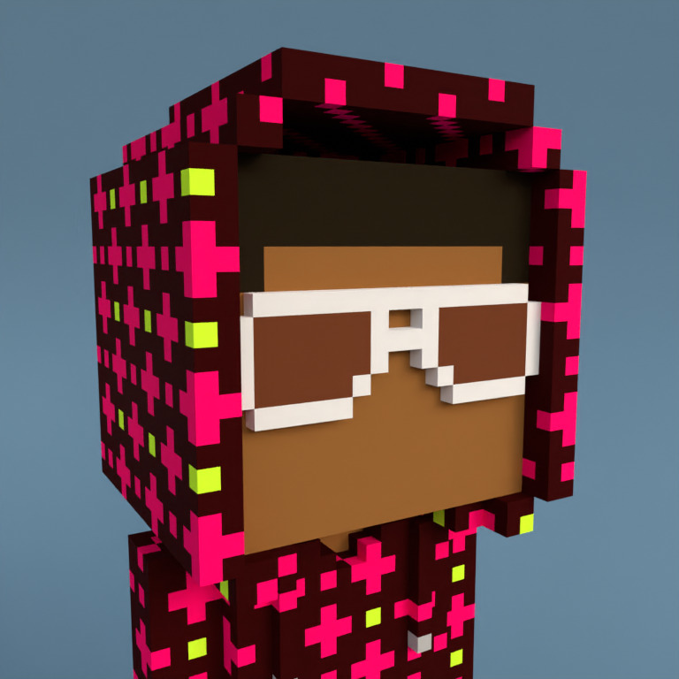 Meebit #3594 — Portrait