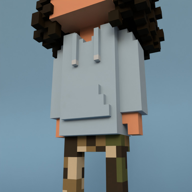 Meebit #3596 — Outfit