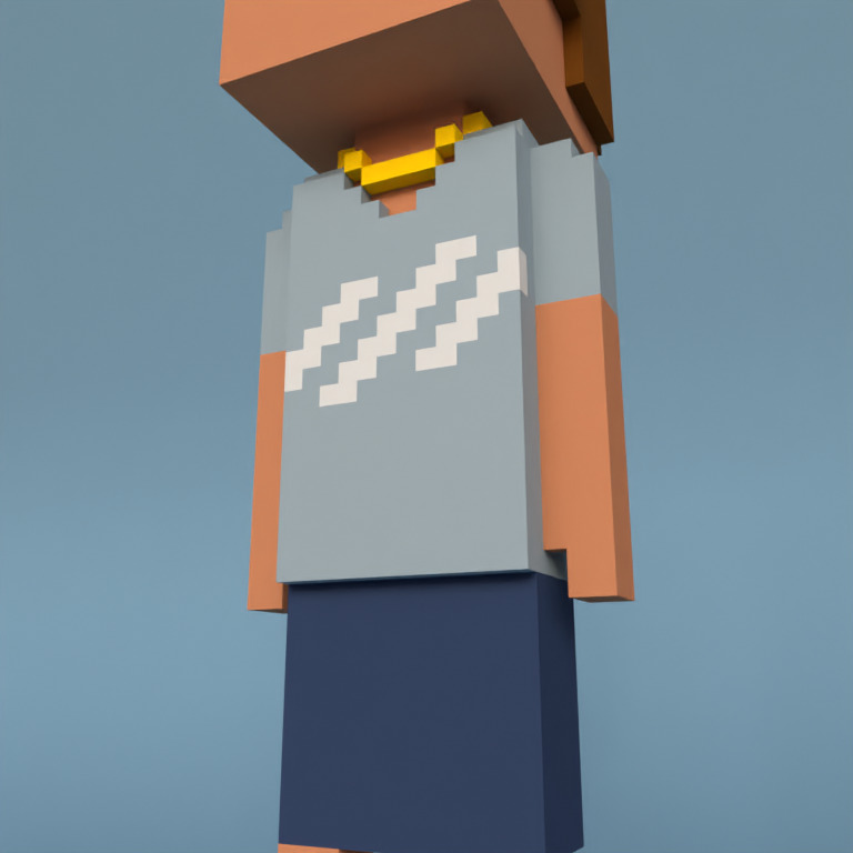 Meebit #3602 — Outfit