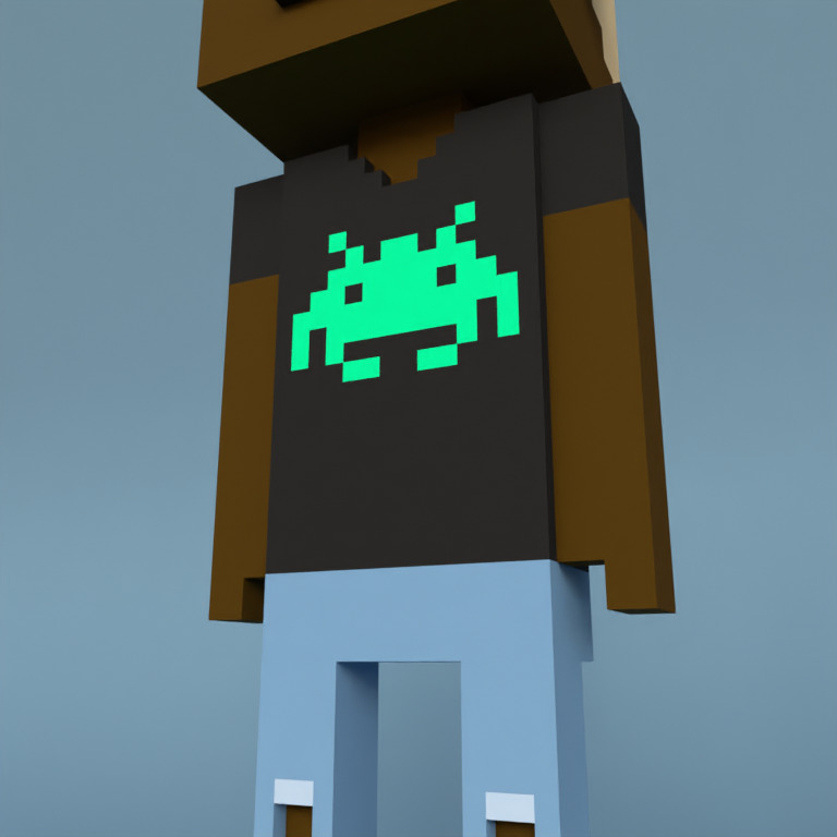 Meebit #3606 — Outfit
