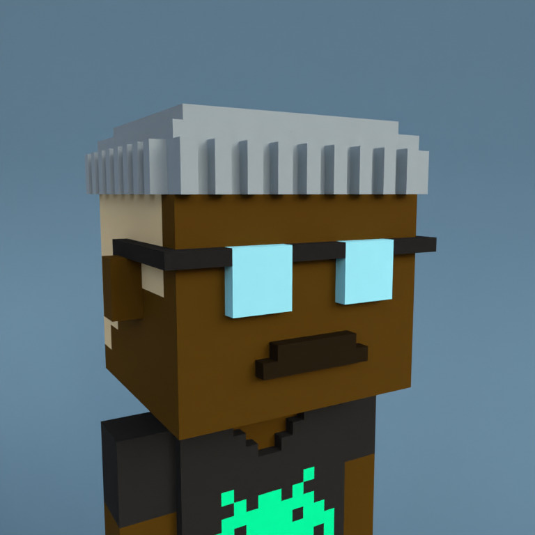 Meebit #3606 — Portrait