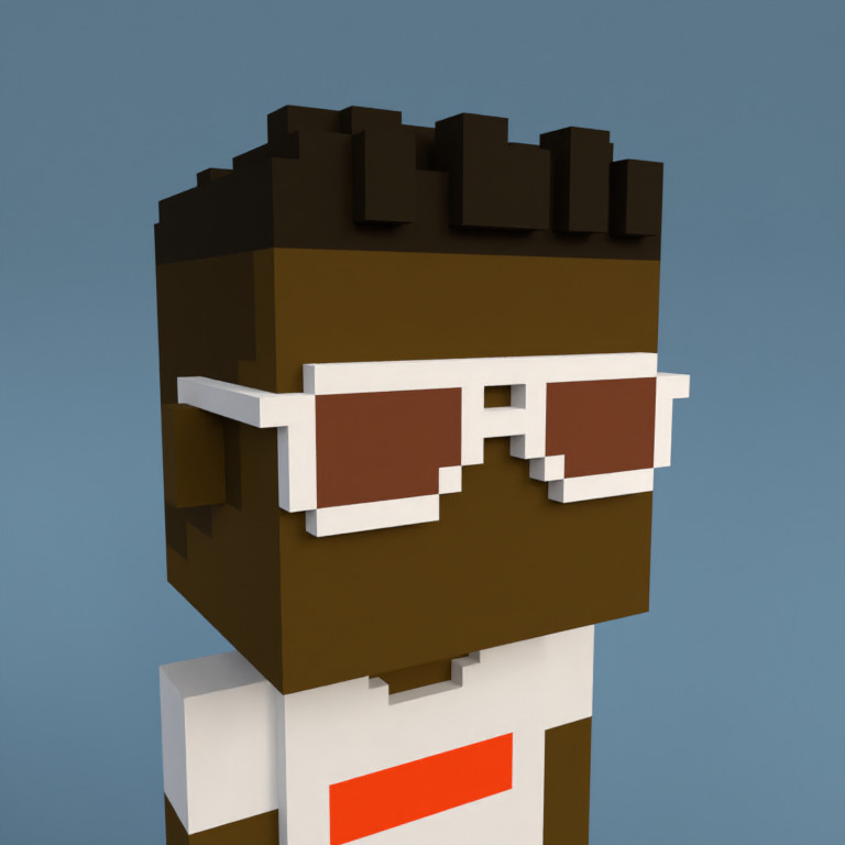 Meebit #3607 — Portrait