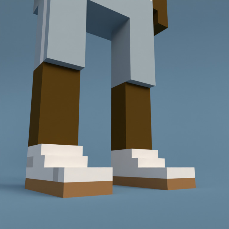 Meebit #3607 — Shoes