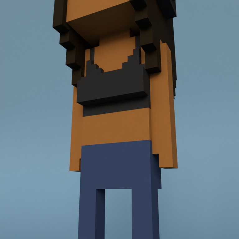 Meebit #3608 — Outfit