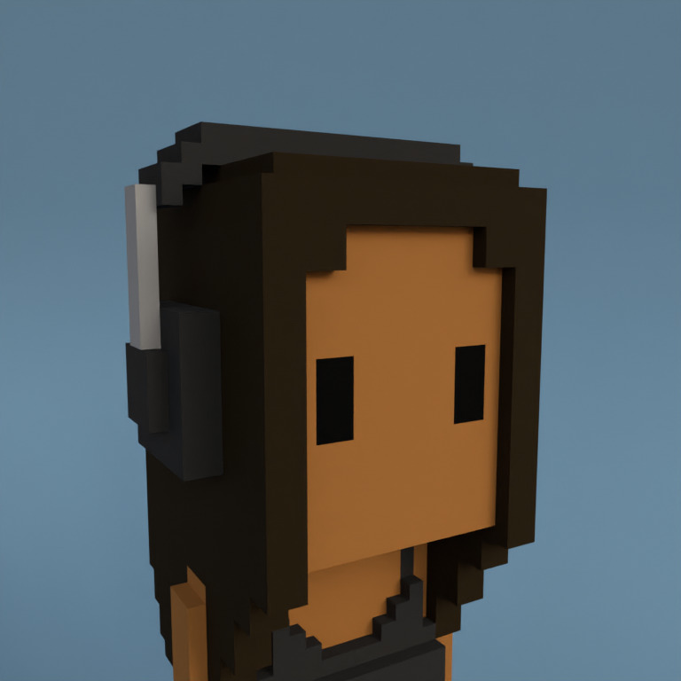 Meebit #3608 — Portrait