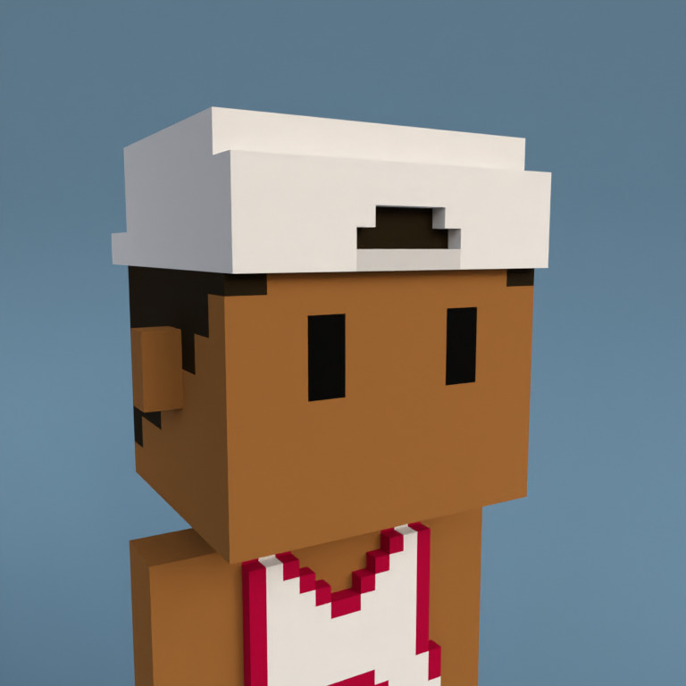 Meebit #3611 — Portrait