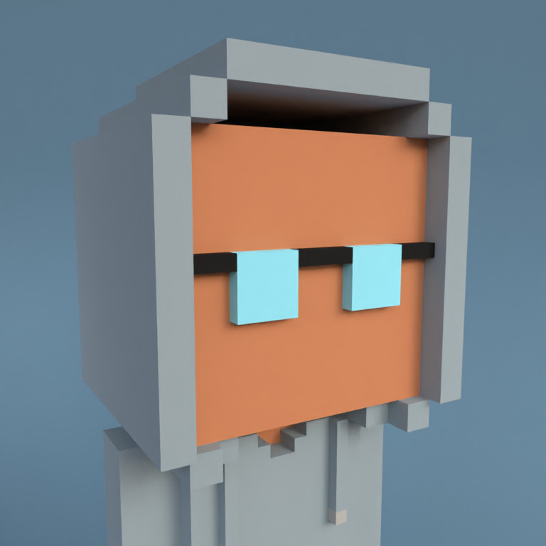 Meebit #3615 — Portrait