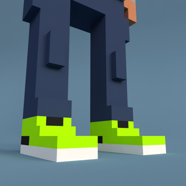 Meebit #3615 — Shoes