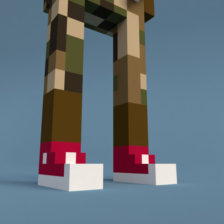 Meebit #3616 — Shoes