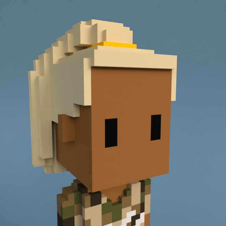 Meebit #3621 — Portrait