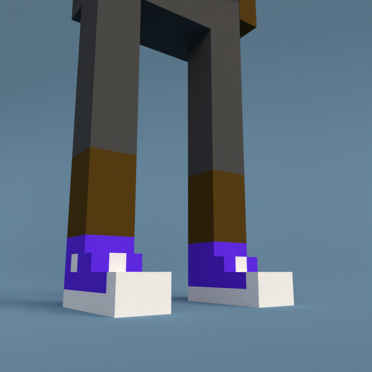 Meebit #3622 — Shoes