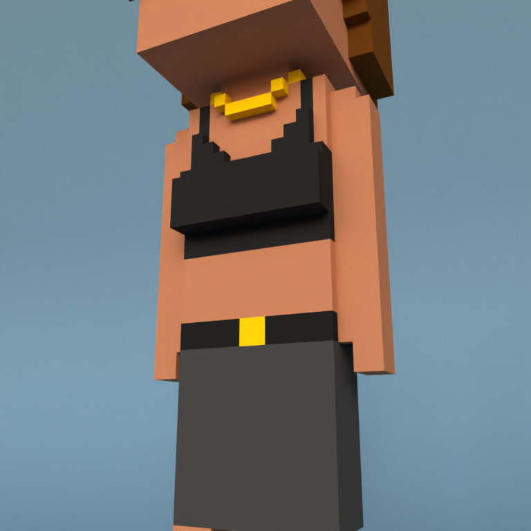 Meebit #3630 — Outfit