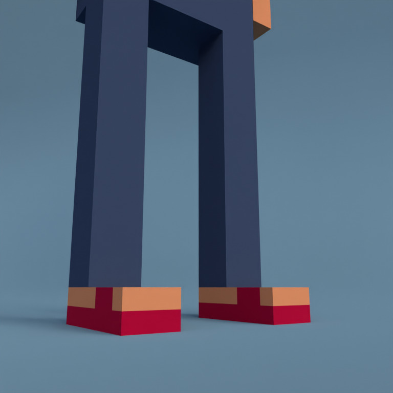 Meebit #3633 — Shoes