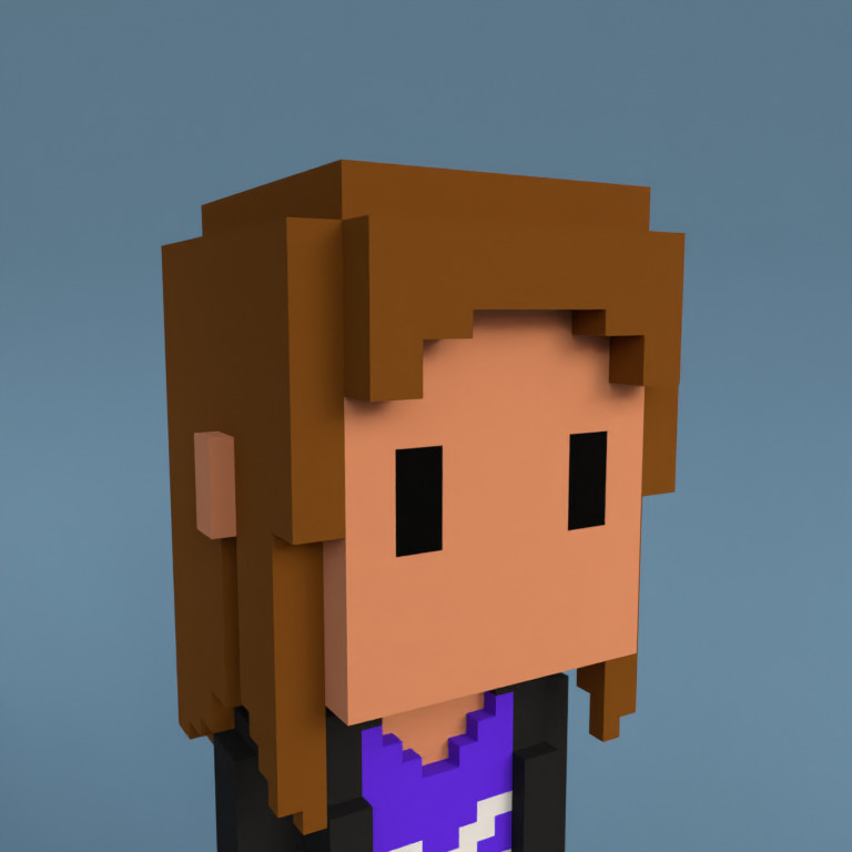 Meebit #3643 — Portrait
