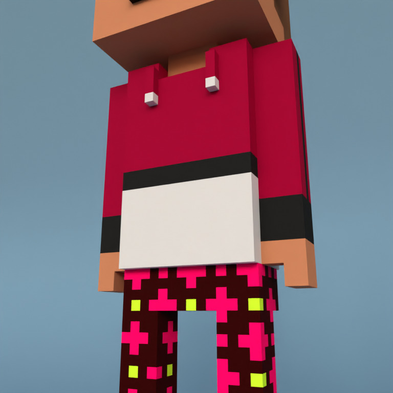 Meebit #3664 — Outfit