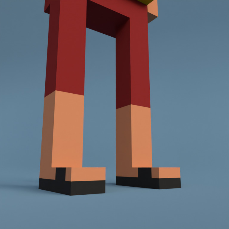 Meebit #3671 — Shoes
