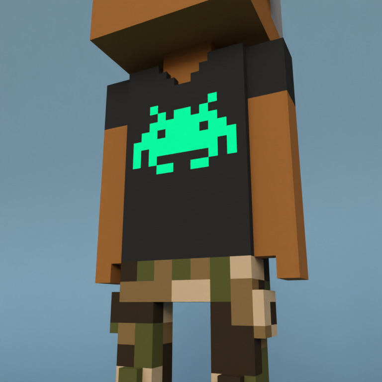 Meebit #3672 — Outfit