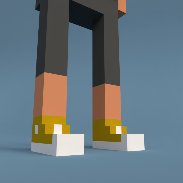 Meebit #3673 — Shoes