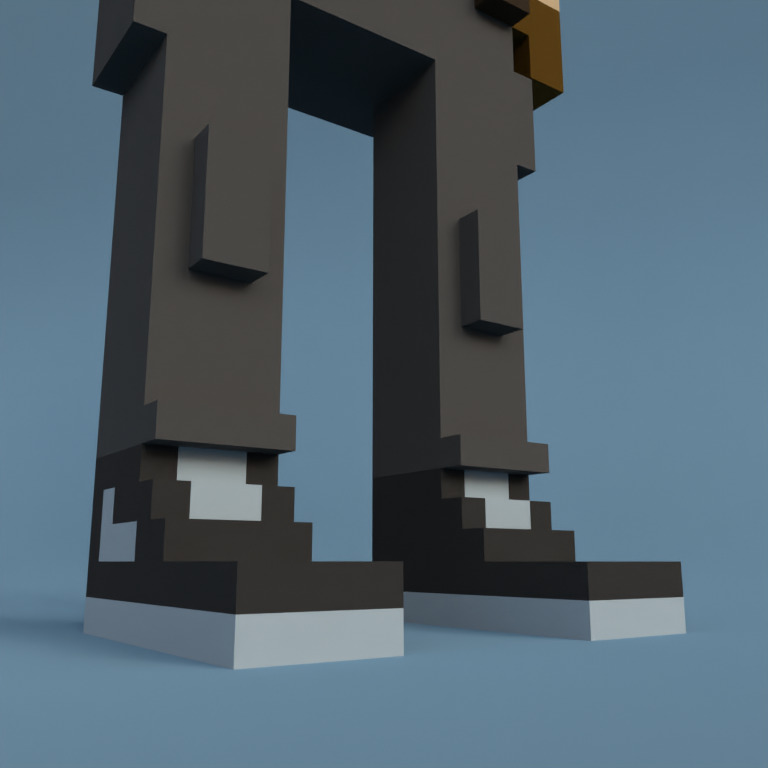 Meebit #3686 — Shoes