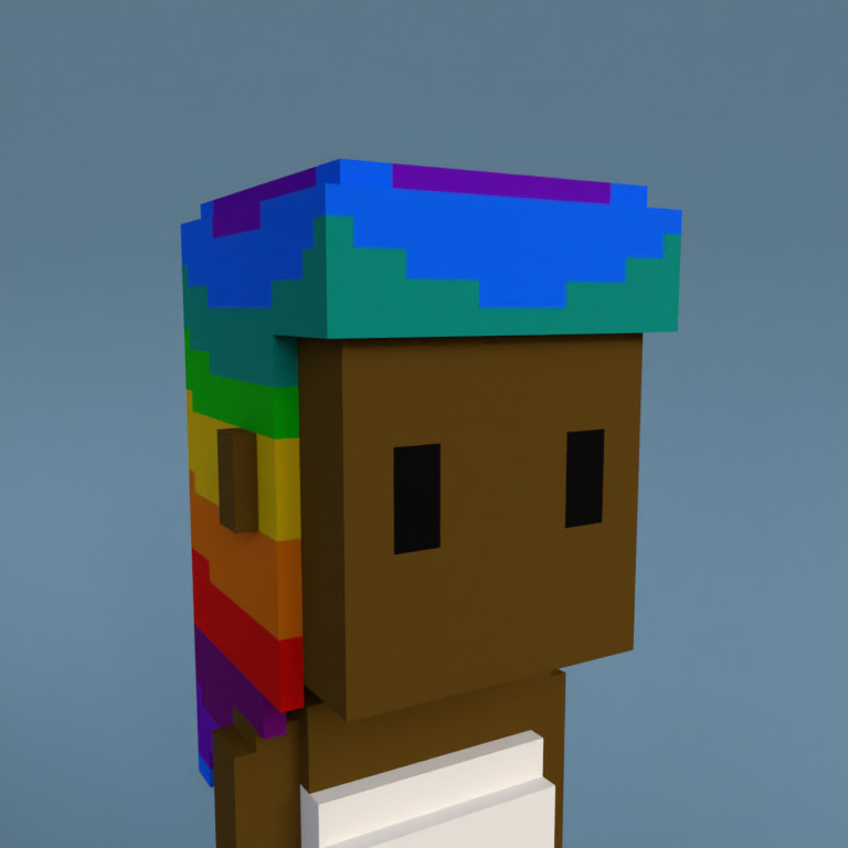Meebit #3689 — Portrait