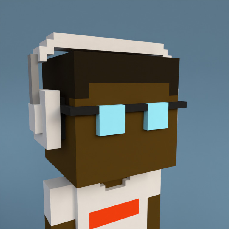 Meebit #3693 — Portrait