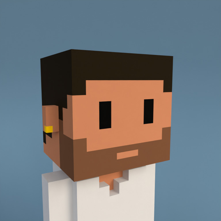 Meebit #3696 — Portrait