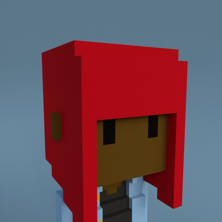 Meebit #3701 — Portrait