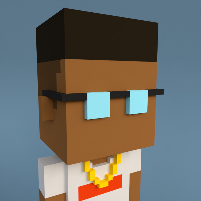 Meebit #3702 — Portrait