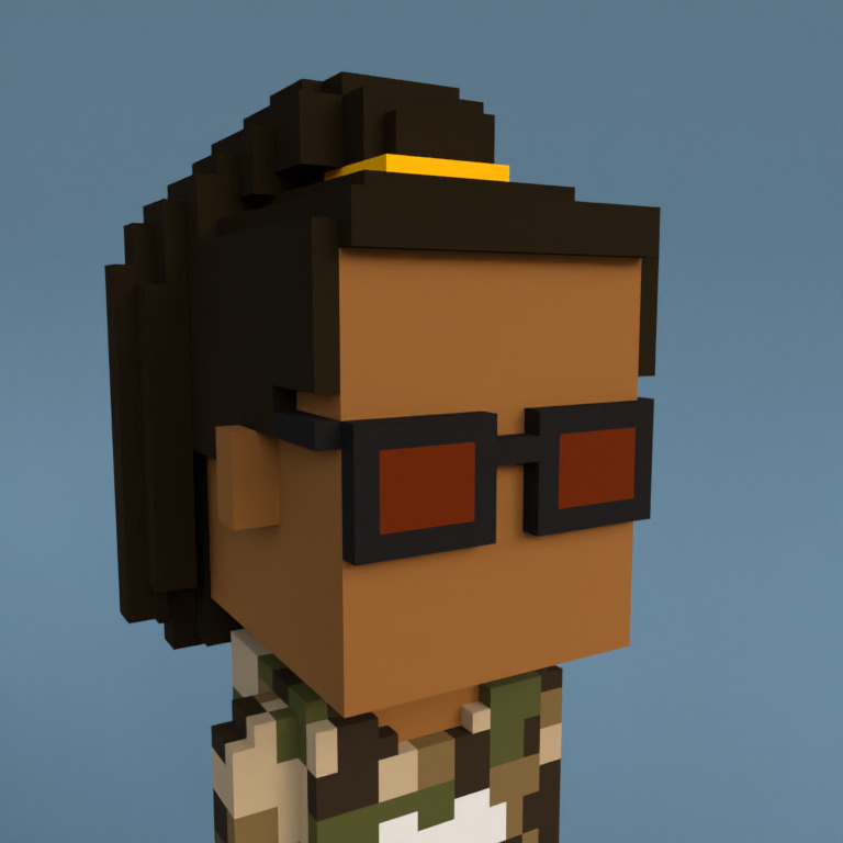 Meebit #3705 — Portrait
