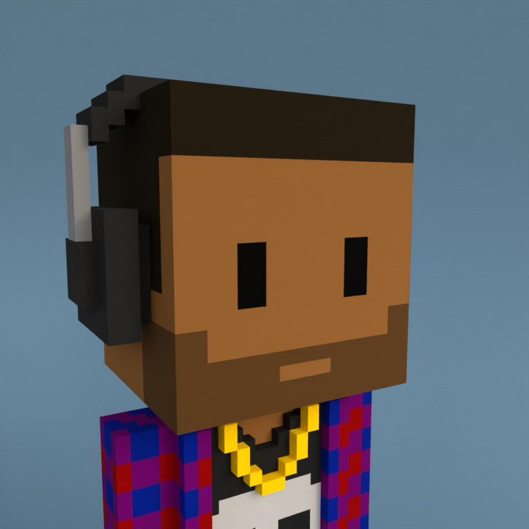 Meebit #3707 — Portrait