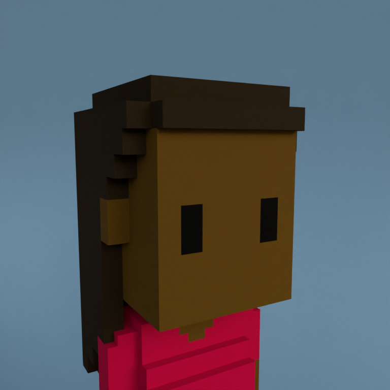Meebit #3712 — Portrait