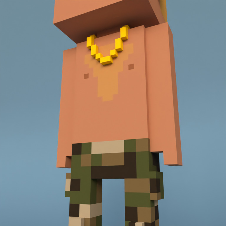 Meebit #3713 — Outfit