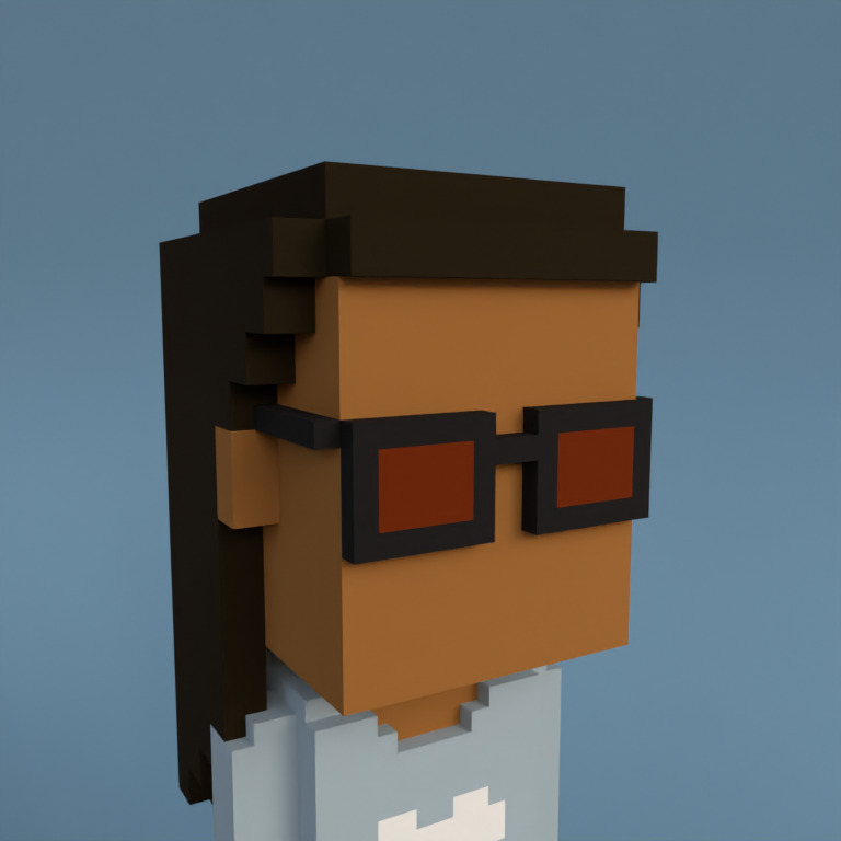 Meebit #3714 — Portrait