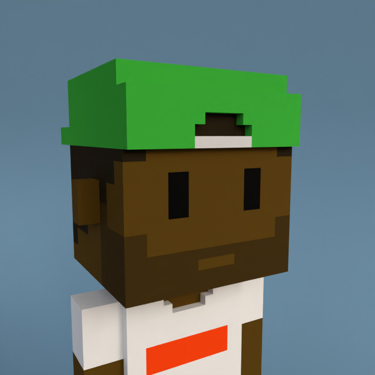 Meebit #3716 — Portrait