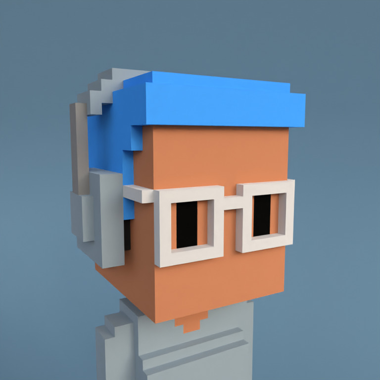 Meebit #3717 — Portrait